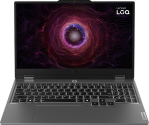 Lenovo Loq 15 6 Full HD Gaming Laptop Amd Ryzen 5 7235hs 16GB Memory Nvidia Geforce RTX 4050 512GB SSD Luna Grey product image