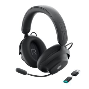 Alienware Pro Wireless Over The Ear Gaming Headset For Windows Ps5 Ps4 Switch And Mobile Dark Side Of The Moon product image