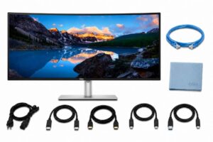 Dell Ultrasharp 34 5k QHD 1440p Monitor U3425we With Accessory Bundle