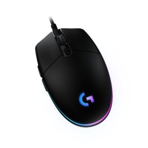 Logitech G203 Lightsync Wired Optical Gaming Mouse With 8000 Dpi Sensor Wired Black