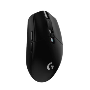 Logitech G305 Lightspeed Wireless Optical 6 Programmable Button Gaming Mouse With 12000 Dpi Hero Sensor Wireless Black