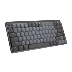 Logitech Mx Mechanical Mini Compact Wireless Mechanical Tactile Switch Keyboard For Windows Macos With Backlit Keys Graphite product image