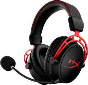 HyperX Cloud Alpha Wireless Gaming Headset For PC Ps5 And Ps4 Black Red product image