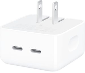 Apple 35w Dual USB C Port Compact Power Adapter White