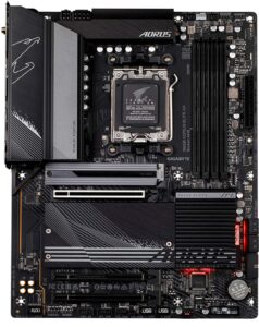 GIGABYTE B650 Aorus Elite Ax Socket Am5 Amd B650 Atx DDR5 Wi Fi 6e Motherboard Black