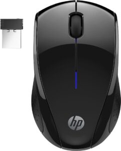 HP X3000 G3 Wireless Optical Ambidextrous Mouse Wireless Jet Black product image