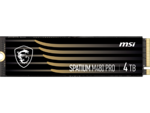 MSI SSD Spatium M480 Pro Pcie 4 0 Nvme M 2 4TB Internal Solid State Drive SSD
