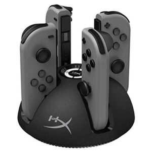HyperX Chargeplay Quad Joy Con Controller Charger For Nintendo Switch Grey Gray product image