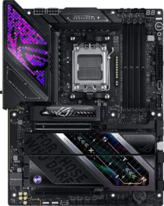 ASUS ROG Strix X870e E Gaming Wi Fi 7 Neo Socket Am5 Amd X870e Atx DDR5 Wi Fi 7 Motherboard Black