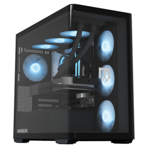 MAINGEAR Zero Amethyst Gaming Desktop Nvidia Geforce RTX 5090 Intel Core Ultra 7 270k Plus 32GB DDR5 2TB Nvme SSD Black