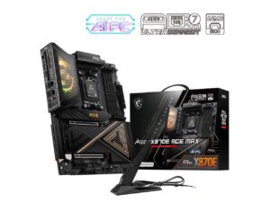 MSI Meg X870e Ace Max Atx Amd Am5 DDR5 9000 Pcie 5 0 Usb4 Wi Fi 7 10g Lan