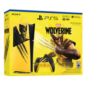 PlayStation®5 Digital Edition Console 825 GB - Marvel's Wolverine Battle Yellow Limited Edition Bundle