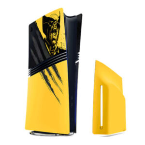 PlayStation®5 Pro Console Covers - Marvel's Wolverine Battle Yellow Limited Edition