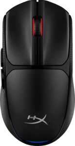 HyperX Pulsefire Fuse Lightweight Wireless Optical Gaming Mouse With Rgb Lighting Wireless Black