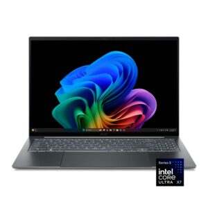 Acer Swift 16 AI Copilot PC 16 3K OLED Touchscreen Laptop Intel Core Ultra X7 358h 2026 16GB Memory 1TB Storage Basalt Gray
