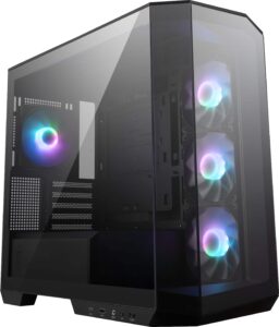 MSI Mag Pano 100r Pz Atx Mid Tower PC Case Black