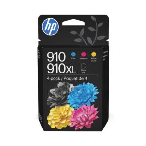 HP 910xl 910 Multipack Ink Cartridges 4 Pack 3jb41an140 Blackcyanmagentayellow