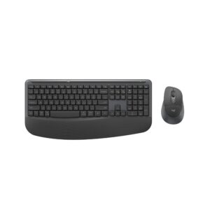 Logitech Signature Comfort Plus Combo Mk880 Wireless Keyboard And Mouse For Business Wireless Black