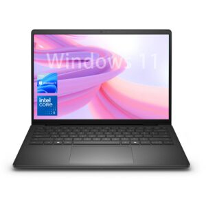 Dell 14 FHD Laptop Intel Core 5 120u With 16GB RAM 512GB SSD Copilot Lightweight Black